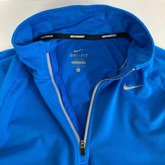 Nike Running Dri-Fit Quarter Zip Sweatshirt Sz S - Picture 5 of 12